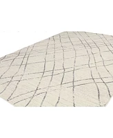 Closeout! Bashian Medley 5364 Ivory/Gray 5' x 7'6" Area Rug