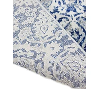 Closeout! Bashian Medley 5440A Dark Blue 5' x 7'6" Area Rug