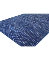 Bashian Medley 5468 Dark Blue 3'6" x 5'6" Area Rug