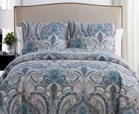 Vcny Home Lawrence Pinsonic Reversible 3-Pc. Quilt Set