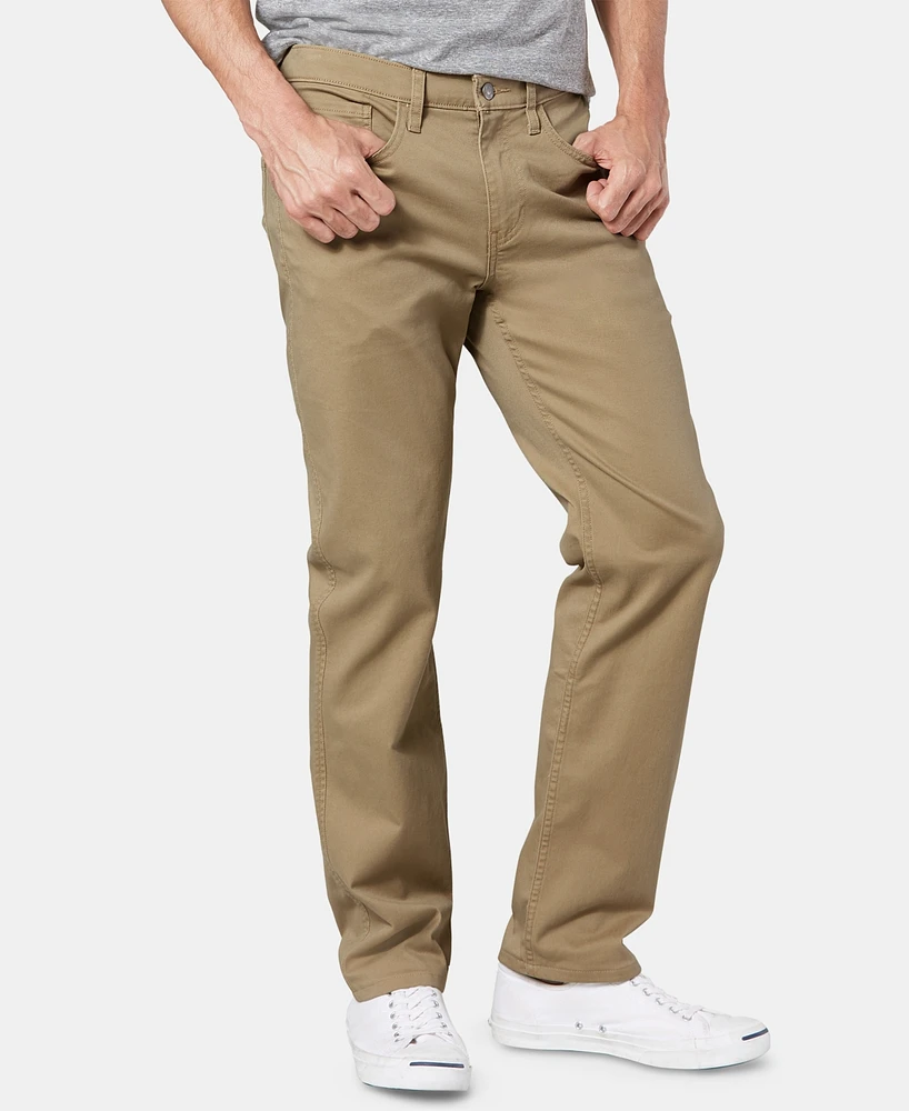 Dockers Men's Jean Cut Straight-Fit All Seasons Tech Khaki Pants
