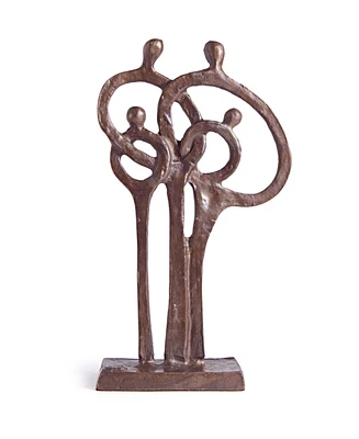 Danya B. Family of 4 Ring of Love Cast Bronze