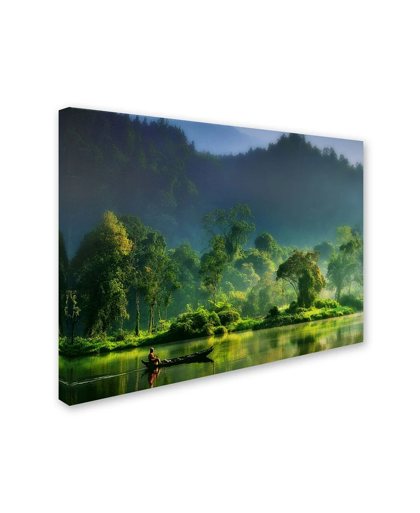 Hardibudi 'Painting Of Nature' Canvas Art - 24" x 18" x 2"