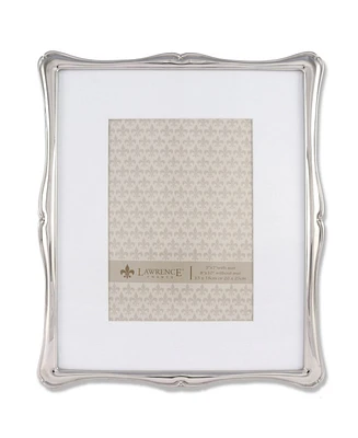Lawrence Frames 710280 Silver Metal Romance 8x10 Matted For Picture Frame - 5" x 7"