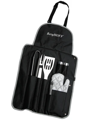 BergHOFF Cubo 9-Pc. Stainless Steel Bbq Set with Wrap