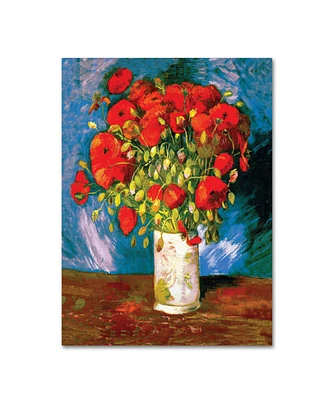 Vincent Van Gogh 'Poppies' Canvas Art - 47" x 35"