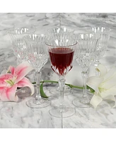 Lorren Home Trends Rcr Adagio Crystal Water Glasses, Set of 6