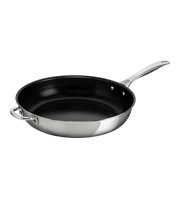Le Creuset 12.5" Nonstick Deep Fry Pan with Helper Handle
