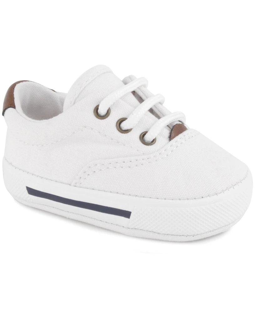 Baby Deer Baby Boy Essential Canvas Lace-Up Sneaker