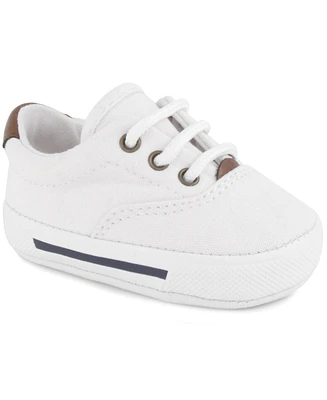 Baby Deer Baby Boy Essential Canvas Lace-Up Sneaker