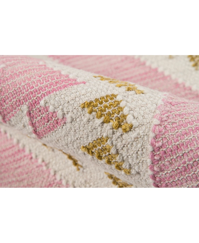 Novogratz Indio Ind-1 Pink 7'6" x 9'6" Area Rug