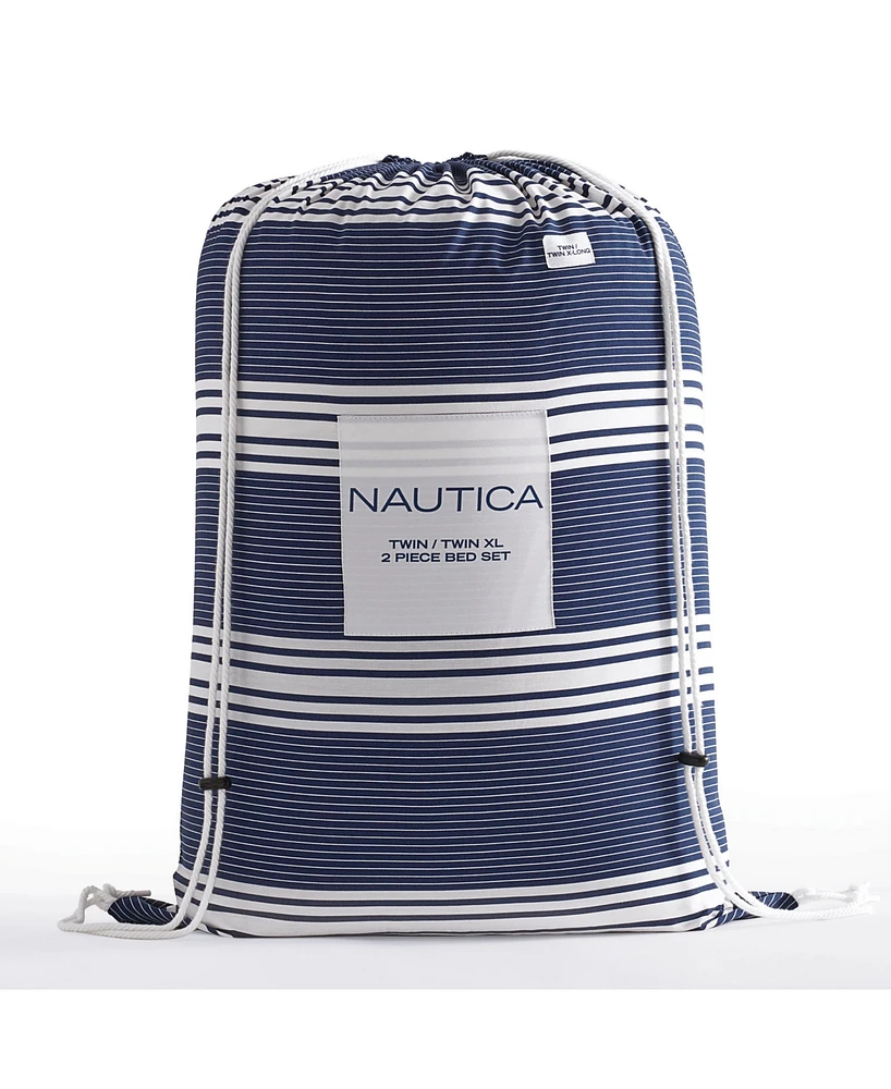 Nautica Craver Reversible 3-Piece Duvet Cover Set