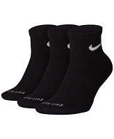Unisex Nike Dri-fit Cushion Quarter Socks 3-Pack