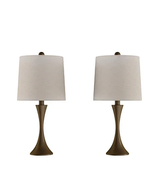 Lavish Home Table Lamps - Set of 2