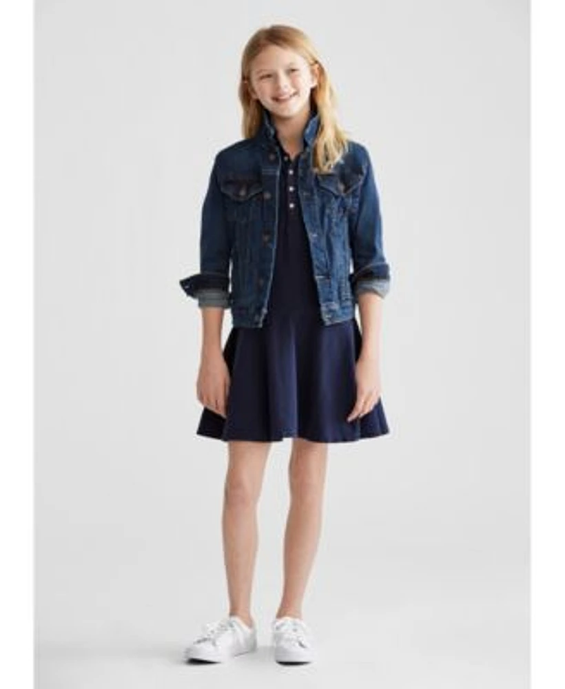 Polo Ralph Lauren Big Girls Denim Jacket Dress