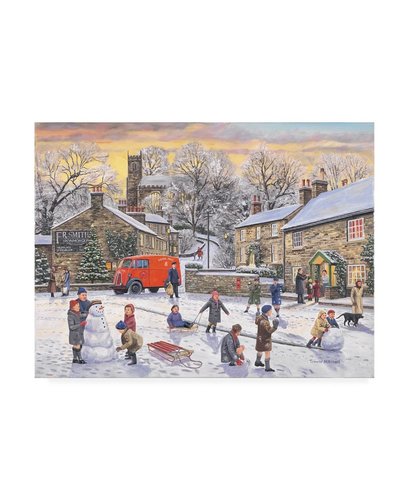 Trevor Mitchell Christmas Holidays Canvas Art - 27" x 33.5"
