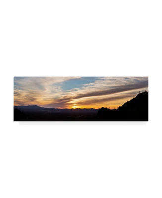 Monte Nagler Arizona Sunset Panorama Canvas Art - 20" x 25"
