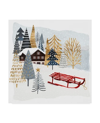 Victoria Borges Christmas Chalet Ii Canvas Art - 15" x 20"