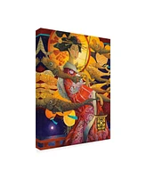 David Galchutt The Evening Stroll Canvas Art - 15.5" x 21"