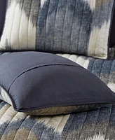Ink+Ivy Alpine Chevron Stripe 3-Pc. Quilt Set, Full/Queen