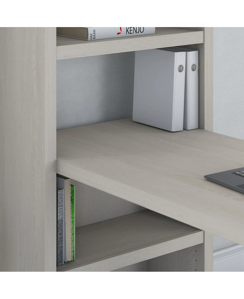 Kathy Ireland Office by Bush Furniture Echo Bookcase Desk
