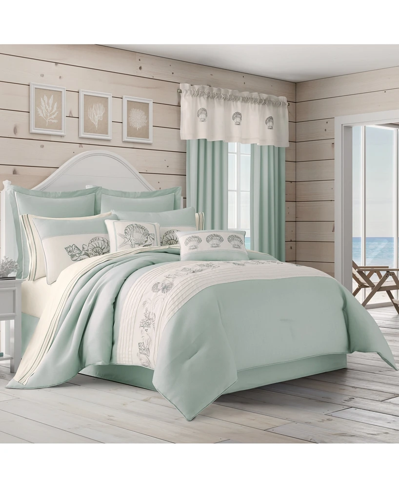 Royal Court Water's Edge 4-Pc. Comforter Set, California King