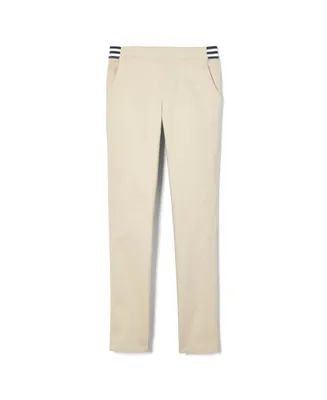 French Toast Plus Girls Contrast Elastic Waist Pull-on Pant