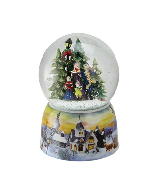 Northlight 6" Christmas Carolers Winter Scene Musical Snow Globe