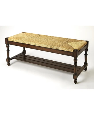 Ravello Woven Wicker Bench