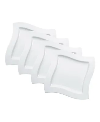 Villeroy & Boch New Wave Salad Plates, Set of 4