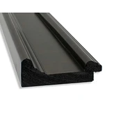 Amanti Art Ridge Framed Floor/Leaner Full Length Mirror, 29.5" x 65.50"