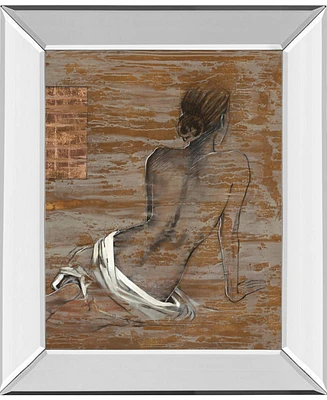 Classy Art Vivenne by Saro Mirror Framed Print Wall Art, 22" x 26"