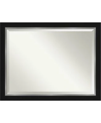 Amanti Art Eva Silver Tone Framed Bathroom Vanity Wall Mirror Collection