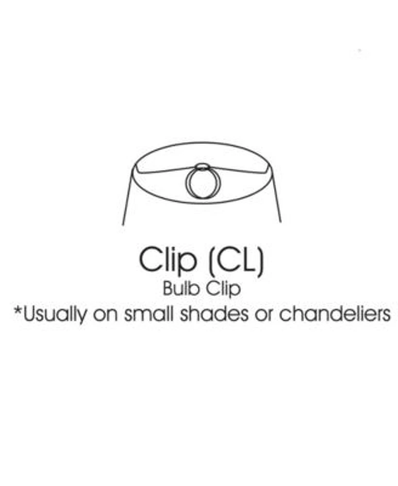Cloth Wire Slant Pencil Pleat Chandelier Lampshade With Clip Collection