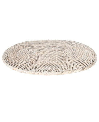 Artifacts Rattan Oval Placemat
