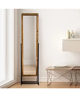 American Art Decor Wooden Cheval Mirror