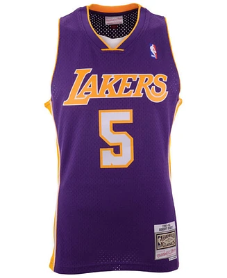 Mitchell & Ness Men's Robert Horry Los Angeles Lakers Hardwood Classic Swingman Jersey
