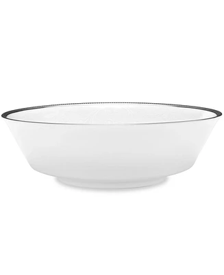 Noritake Regina Platinum Large Round Vegetable (Salad Bowl), 40 Oz.