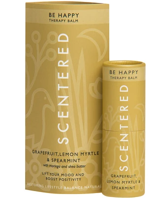 Scentered Happy Wellbeing Ritual Aromatherapy Balm, 0.17 oz