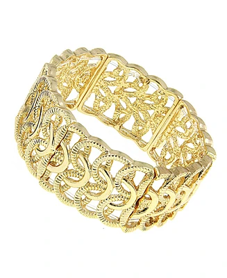 2028 Woven Loop Stretch Bracelet