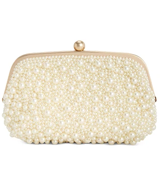 I.n.c. International Concepts All Over Pearl Pouch Clutch, Exclusively at Macy's