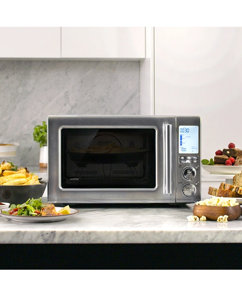 Breville The Combi Wave 3-in-1: Air Fryer, Convection Oven & Inverter Microwave