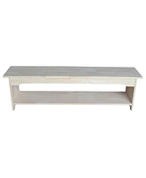 International Concepts Brookstone Bench