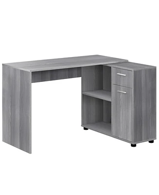Monarch Specialties Computer Desk - 46" L with A Storage Cabinet