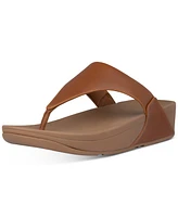 FitFlop Women's Lulu Leather Toe-Thongs Sandals