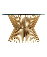 Tov Furniture Grace Glass Coffee Table