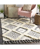 Closeout Livabliss Apache Apa 2305 Charcoal Area Rug