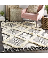 Closeout! Livabliss Apache Apa-2305 Charcoal 8' x 10' Area Rug