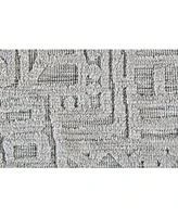 Feizy Colton R8793 Gray 5' x 8' Area Rug