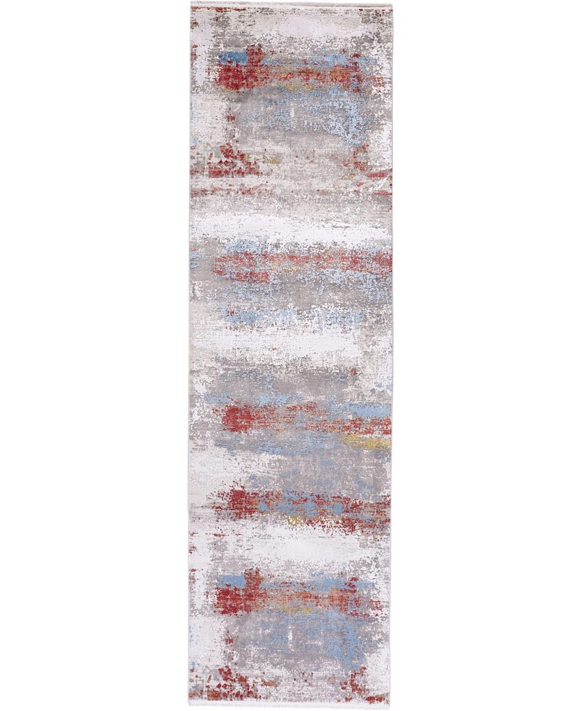 Feizy Cadiz R3902 Multi 3'1" x 10' Runner Rug